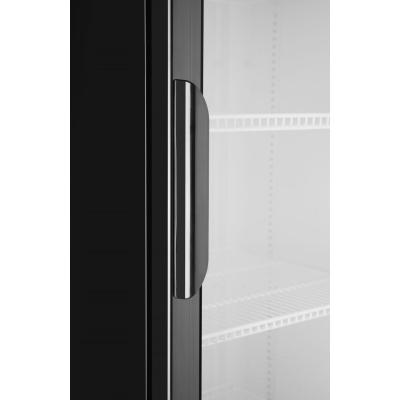 Jednodveřová chladnička s podsvíceným panelem na zadním panelu, Arktic, 254L, Černá, 230V/250W, 578x605x(H)1980mm | 233788